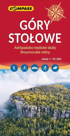 Mapa turystyczna - Góry Stołowe 1:35 000