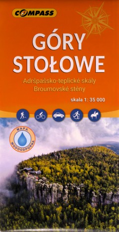 Mapa turystyczna - Góry Stołowe 1:35 000 lam