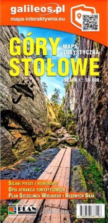 Mapa turystyczna - Góry Stołowe lam. [KSIĄŻKA]