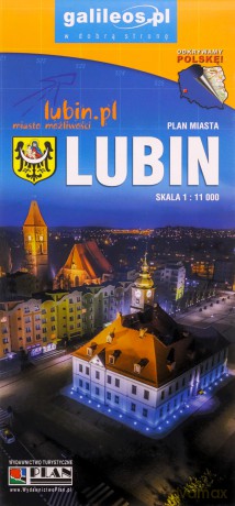 Mapa turystyczna - Lubin, Powiat Lubiński [KSIĄŻKA]