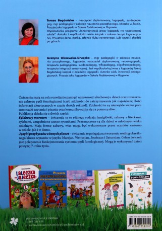 Maraton sylabowy - Teresa Bogdańska, Grażyna Olszewska-Drwęcka [KSIĄŻKA]