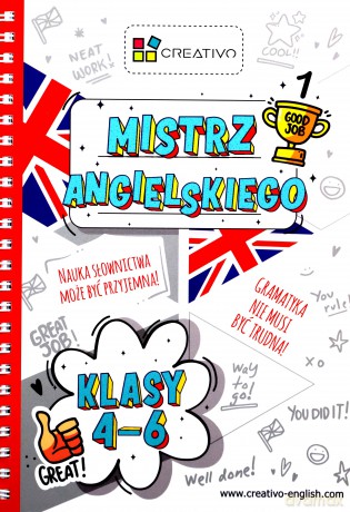 Mistrz angielskiego - kurs dla uczniów klas 4-6 [KSIĄŻKA]