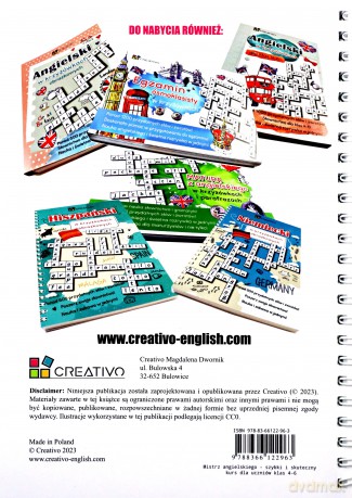 Mistrz angielskiego - kurs dla uczniów klas 4-6 [KSIĄŻKA]