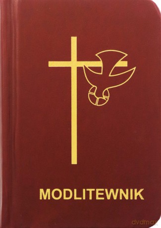 Modlitewnik mały złocony - bordo [KSIĄŻKA]