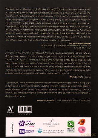 Motyl w środku zimy - Krystyna Woźniak-Trzosek [KSIĄŻKA]