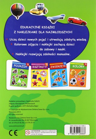 Zeszyt Dla Najmłodszych Pojazdy [KSIĄŻKA]