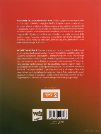 Najlepsze przetwory warzywne - Katarzyna Gubała [KSIĄŻKA]