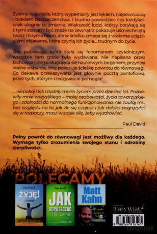 Nareszcie ŻYJĘ! bez lęku, paniki i obaw - Paul David [KSIĄŻKA]