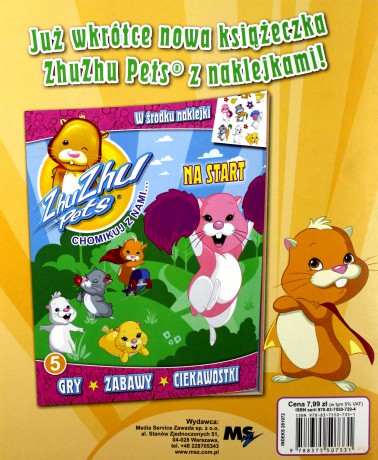 ZhuZhu Pets. Chomikuj z nami. Na gorskim szlaku nr 04 [KSIĄŻKA]