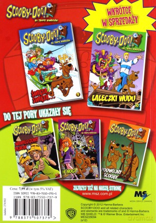 Scooby-Doo Na tropie komiksów 08:Zielona Inwazja [KSIĄŻKA]