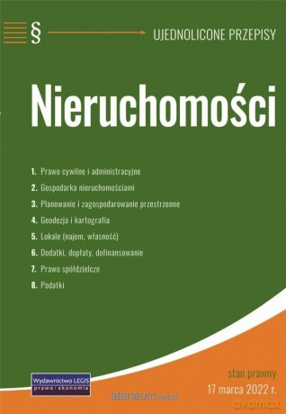 Nieruchomości - ujednolicone przepisy [KSIĄŻKA]