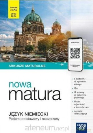 Nowa Teraz matura Język niemiecki. Arkusze Zakres podstawowyiR - Kosacka Małgorzata [KSIĄŻKA]