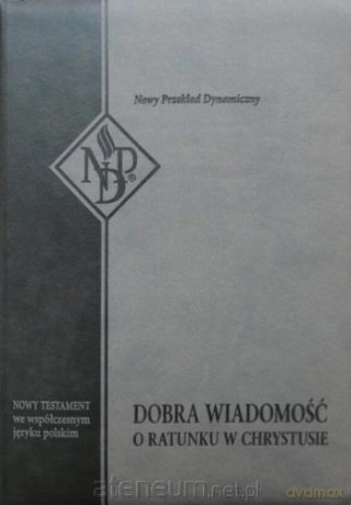 Nowy Testament NPD szary z paginatorami i suwakiem [KSIĄŻKA]