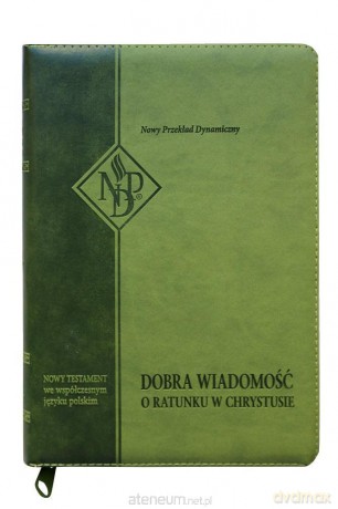 Nowy Testament NPD zielony z paginatorami [KSIĄŻKA]