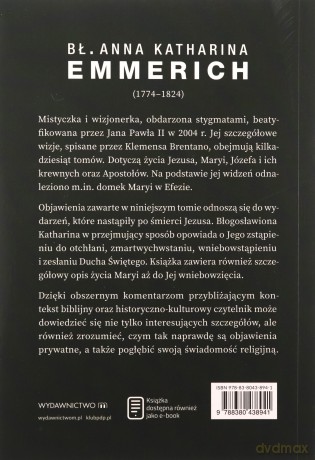 Od Zmartwychwstania do Zesłania Ducha Świętego - Anna K. Emmerich [KSIĄŻKA]