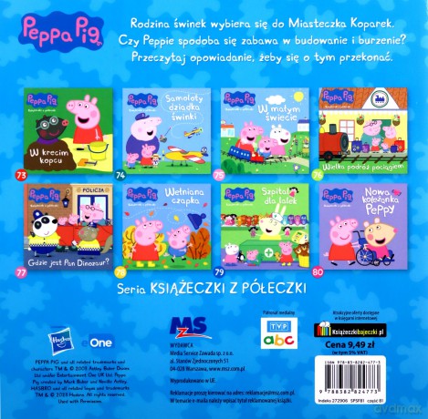Peppa Pig. Miasteczko koparek [KSIĄŻKA]