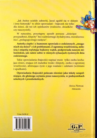 Jak Anitce uciekły zabawki, Jacus zgubil si sklepie i inne historyjki - malgorzata zoltaszek [KSIĄŻKA]