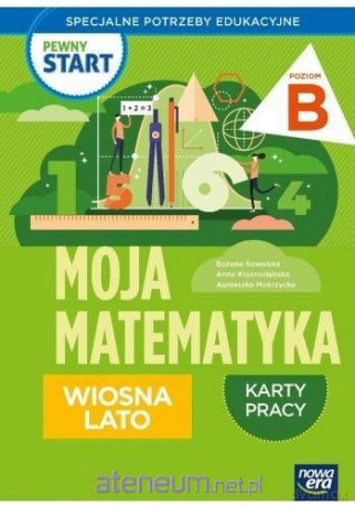 Pewny start. Moja matematyka Wiosna lato Karty pracy poz.B [KSIĄŻKA]