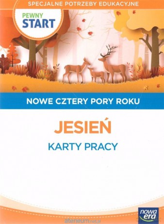 Pewny start. Nowe cztery pory roku Jesień Karty pracy [KSIĄŻKA]