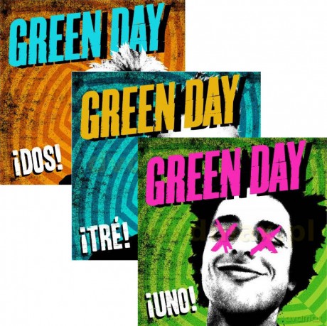 Green Day Trylogia: uno! + dos! + tre! pakiet [3CD]