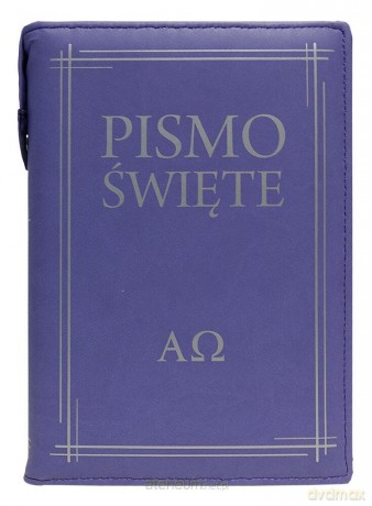 Pismo Święte w etui fioletowe [KSIĄŻKA]