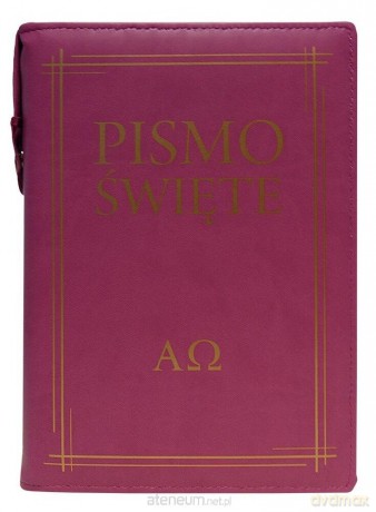 Pismo Święte w etui różowe [KSIĄŻKA]