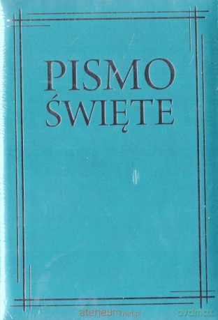 Pismo Święte w etui turkusowe skorowidz [KSIĄŻKA]