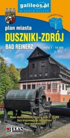 Plan miasta - Duszniki-Zdrój 1: 10 000 [KSIĄŻKA]