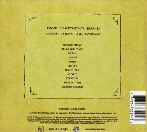 Dave Matthews Band: Away From The World (ecopack) [CD]
