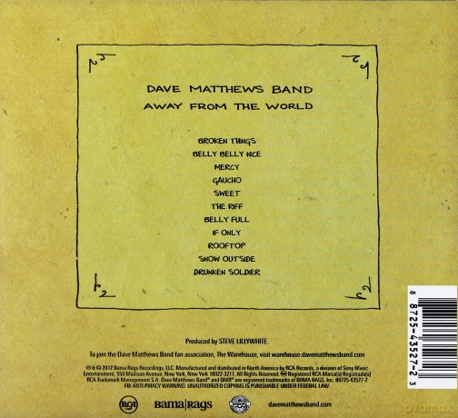 Dave Matthews Band: Away From The World (ecopack) [CD]