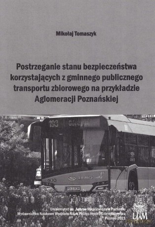Postrzeganie stanu bezpieczeństwa - Mikołaj Tomaszyk [KSIĄŻKA]