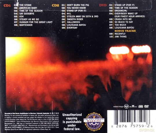 Dave Matthews Band: Weekend On The Rocks [2CD]+[DVD]