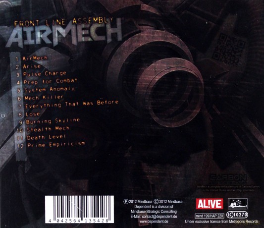 Front Line Assembly: AirMech [CD]
