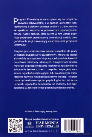 Poznajemy uczucia. Terapia lęku dla osób.. - Prof. Tony Attwood, Juliusz Okuniewski [KSIĄŻKA]