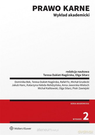 Prawo karne .Wykład akademicki [KSIĄŻKA]