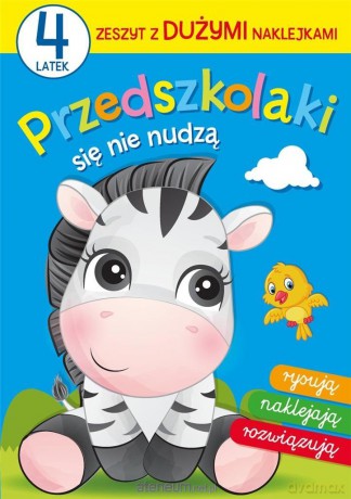 Przedszkolaki się nie nudzą 4-latek - Elżbieta Lekan, Joanna Myjak [KSIĄŻKA]