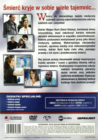 Anatomia prawdy sezon 1 [3DVD]