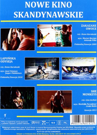 Nowe kino skandynawskie: Zakazane owoce / Lapońska odyseja / She monkeys BOX [3DVD]