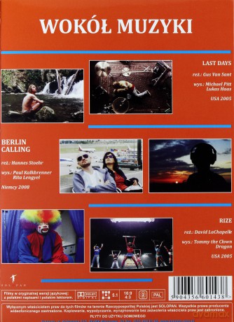 Wokół muzyki: Last days / Berlin Calling / Rize [BOX] [3DVD]