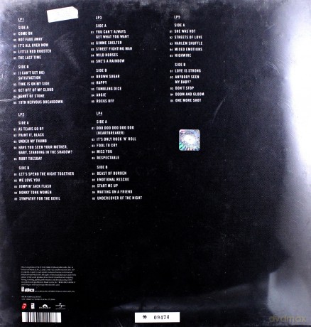 the rolling stones: grrr! limited [box] [5xwinyl]