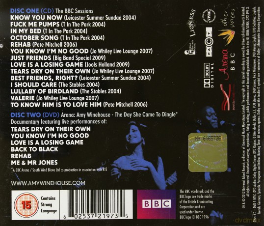 Amy Winehouse: Amy Winehouse At The BBC [CD]+[DVD]