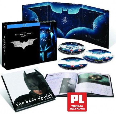 Batman: Mroczny Rycerz - Trylogia (Limitowana edycja kolekcjonerska z albumem) [BOX] [5Blu-Ray]