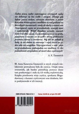 Sekrety dusz czyśćcowych - Anna Katarzyna Emmerich [KSIĄŻKA]