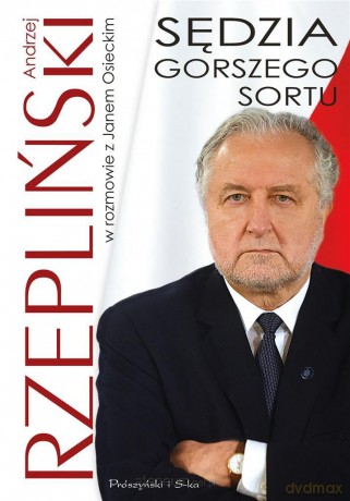 Sędzia gorszego sortu - Andrzej Rzepliński, Jan Osiecki [KSIĄŻKA]