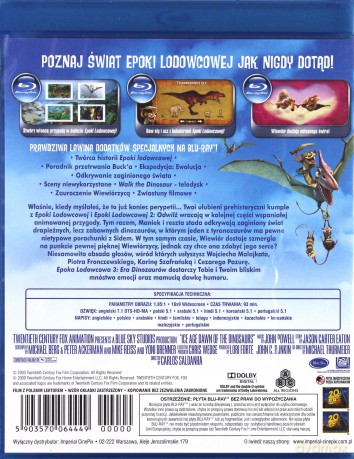 Epoka lodowcowa Kolekcja: 1+ 2 + 3 + 4 Pakiet [4Blu-Ray]