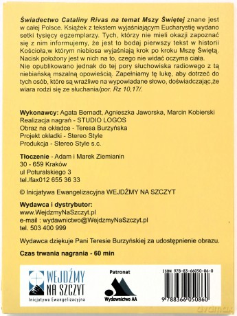 Tajemnica Mszy Świętej - Catalina Rivas [AUDIOBOOK]