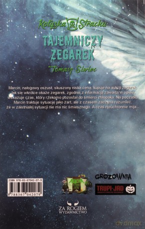 Tajemniczy zegarek - Tomasz Siwiec [KSIĄŻKA]