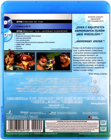 Krudowie 3D [Blu-Ray 3D]+[Blu-Ray]