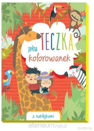 Teczka pełna kolorowanek [KSIĄŻKA]