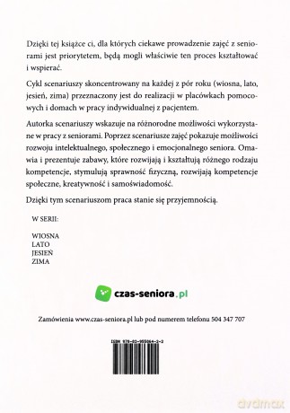 Terapia zajęciowa - scenariusze zajęć lato - Małgorzata Kospin [KSIĄŻKA]